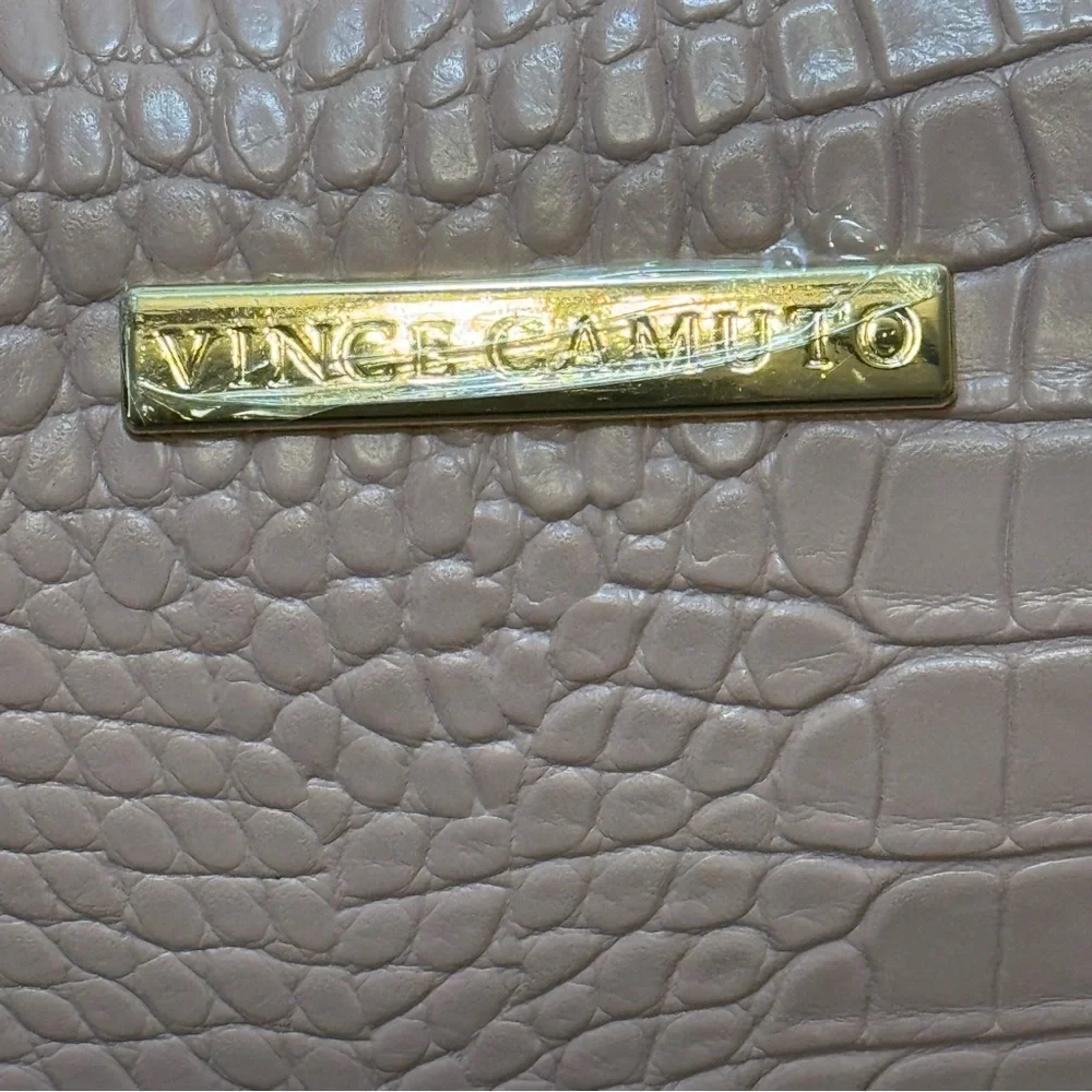 Vince Camuto Blush Animal Scale XL Cosmetic Bag
